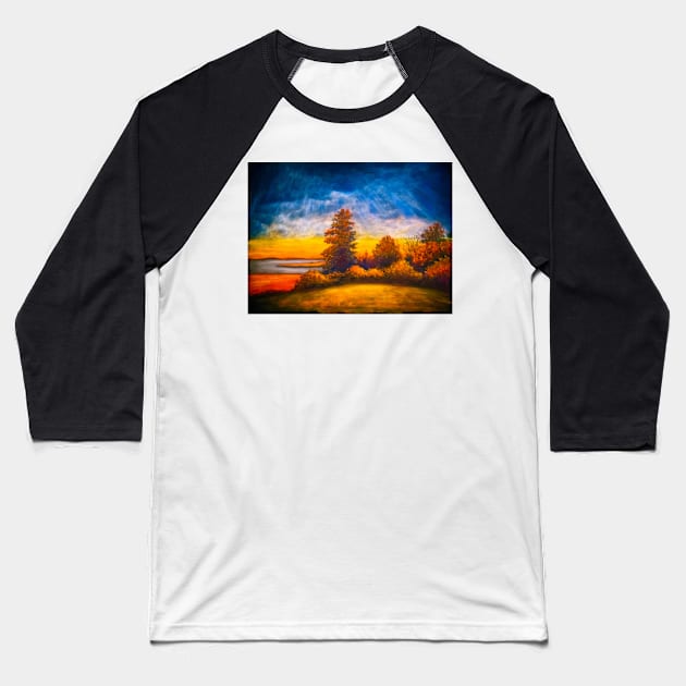 Dramatic light Baseball T-Shirt by redwitchart